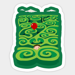 The Maze Sticker